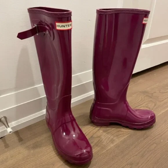 Hunter Rain boots - tall - Picture 2 of 4